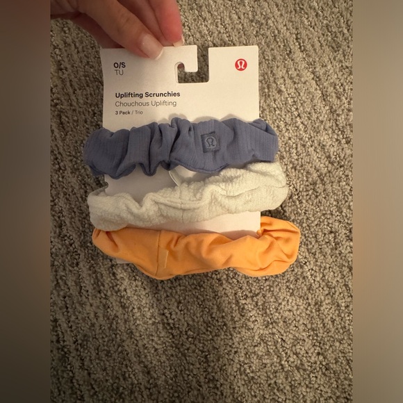 lululemon athletica Other - NEW lululemon set of 3 scrunchies